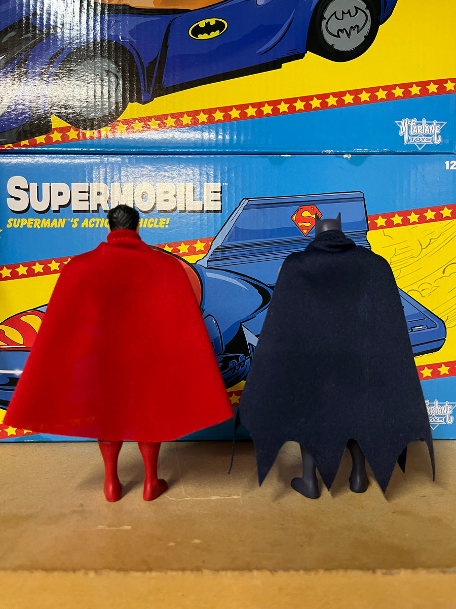 McFarlane Super Powers Wave 8 Batman & Superman Cape Set – thecapemaster