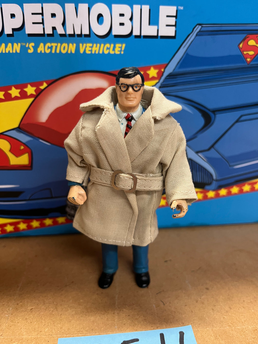 Super Powers Clark Kent Trench Coat