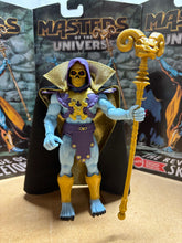 Load image into Gallery viewer, MOTU Alcala Skeletor Gold Black Cape

