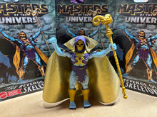Load image into Gallery viewer, MOTU Alcala Skeletor Gold Black Cape
