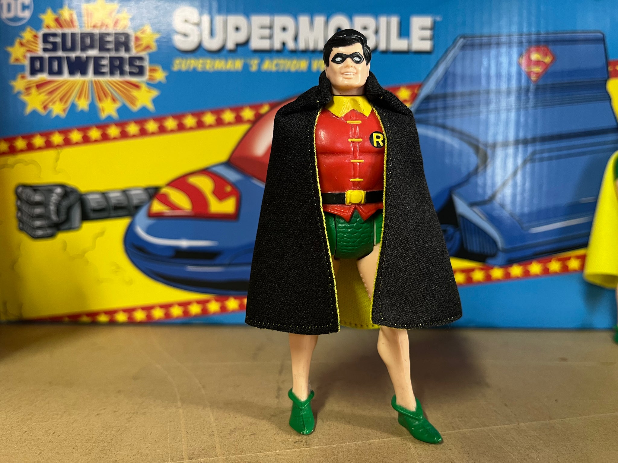 McFarlane Wave 10 Super Powers Jason Todd Robin Double Sided Cape