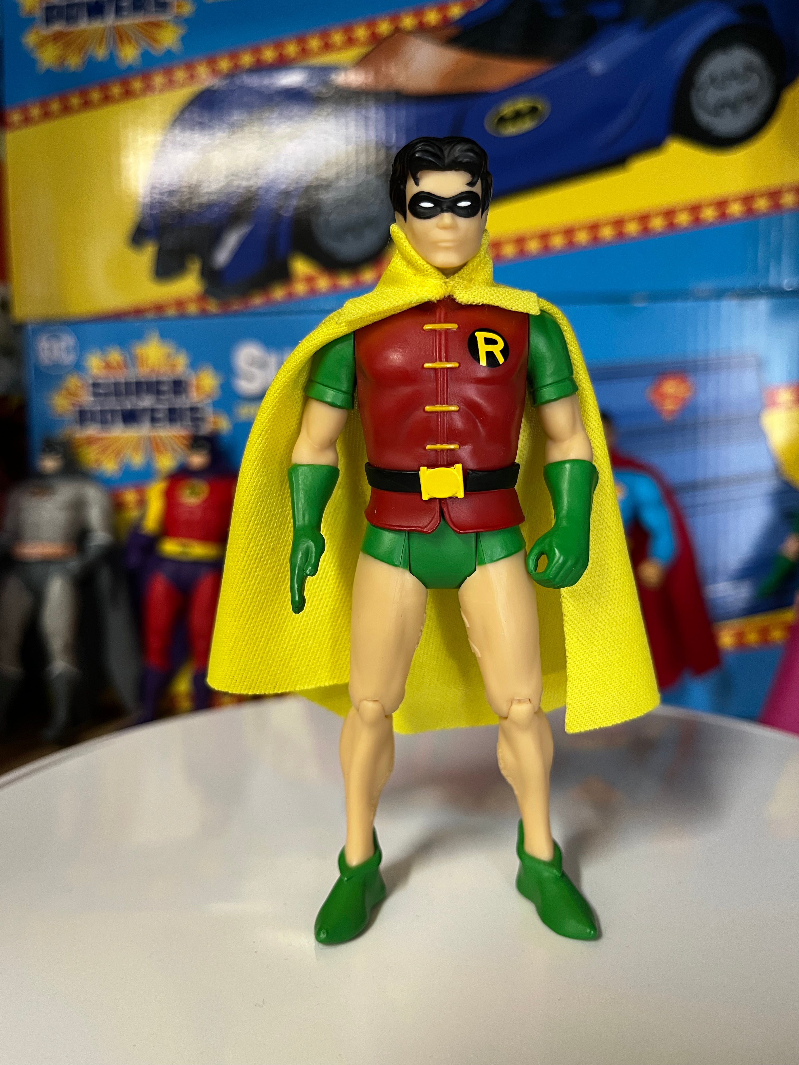 McFarlane Wave 10 Super Powers Jason Todd Robin Cape W/ Collar