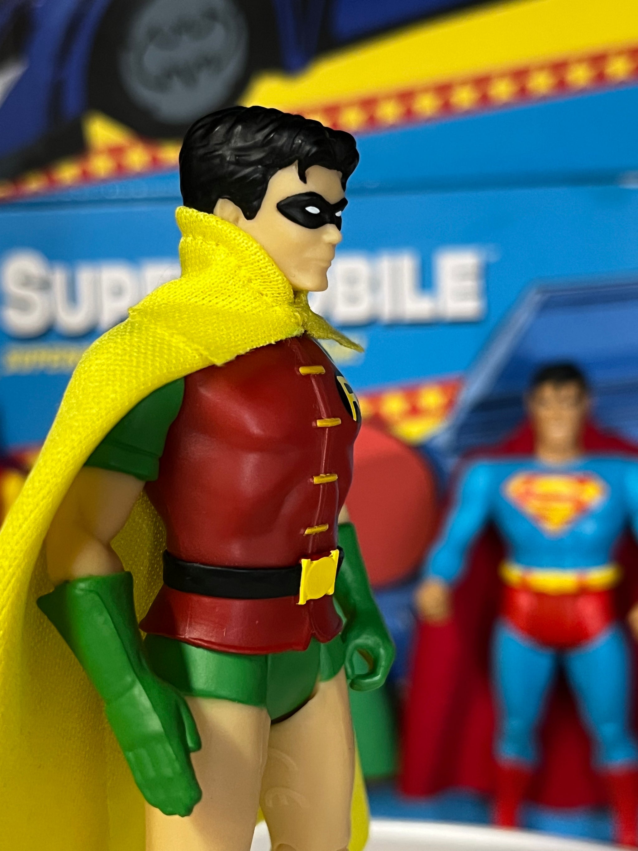 McFarlane Wave 10 Super Powers Jason Todd Robin Cape W/ Collar