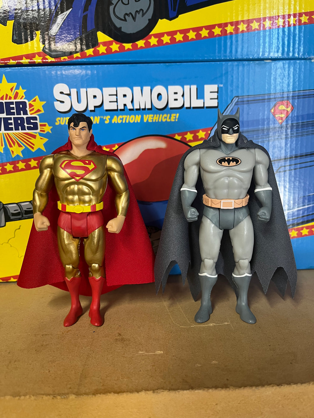 McFarlane Super Powers Wave 7 Batman & Superman Capes