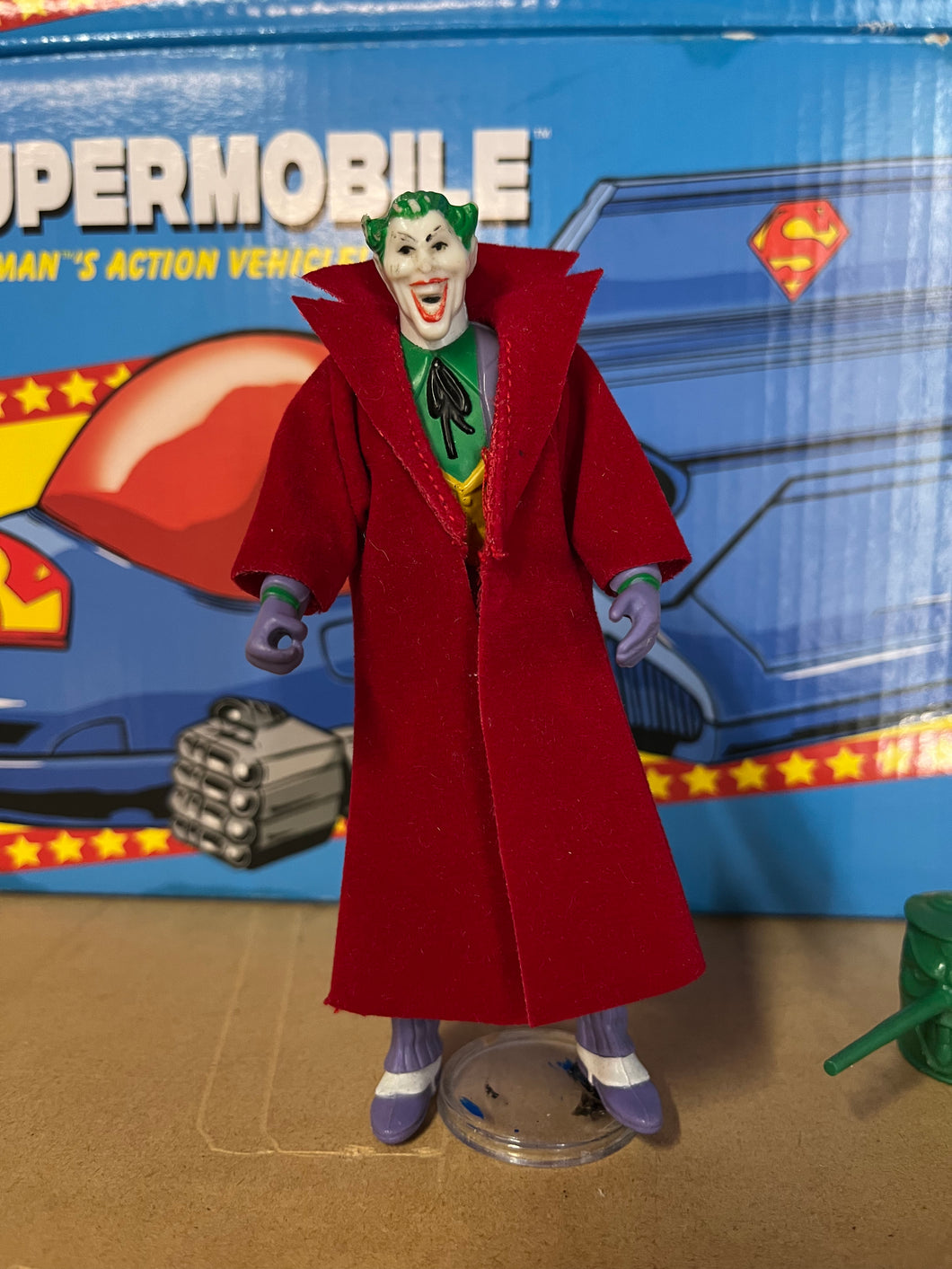 Super Powers Joker Red Trench Coat